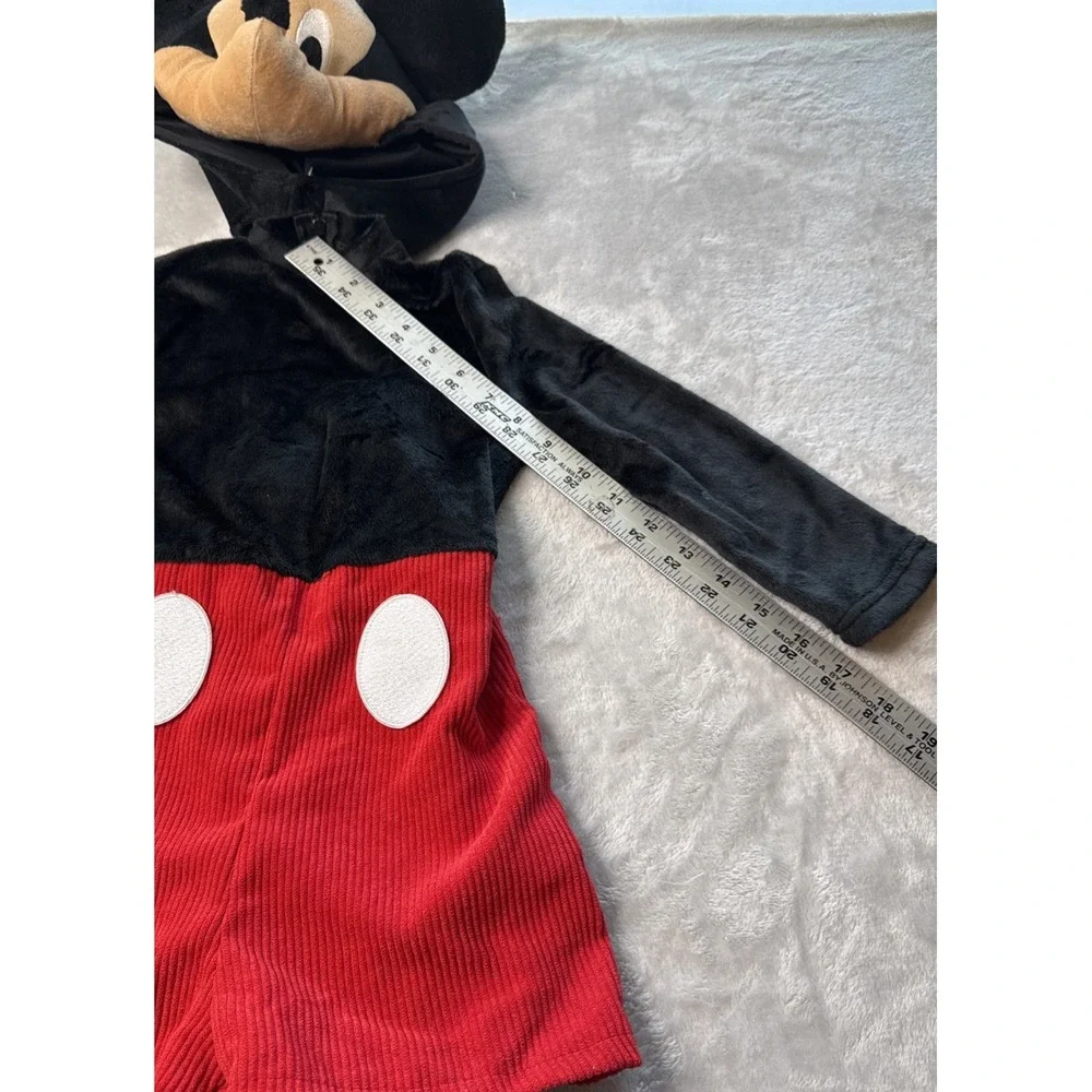 Disney Spirit Halloween Mickey Mouse Costume 2T Plush Jumpsuit